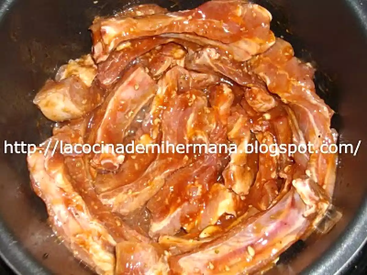 COSTILLAS DE CERDO ASADAS - foto 2