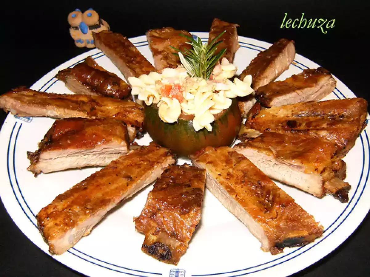 Costillas de cerdo asadas (al horno) - foto 2