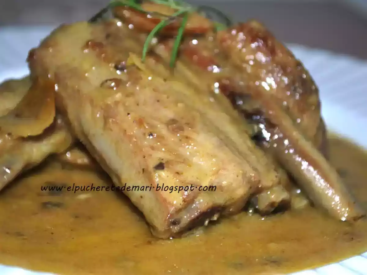 Costillas de cerdo con aceite molino el salado al ras-el-hanout - foto 2