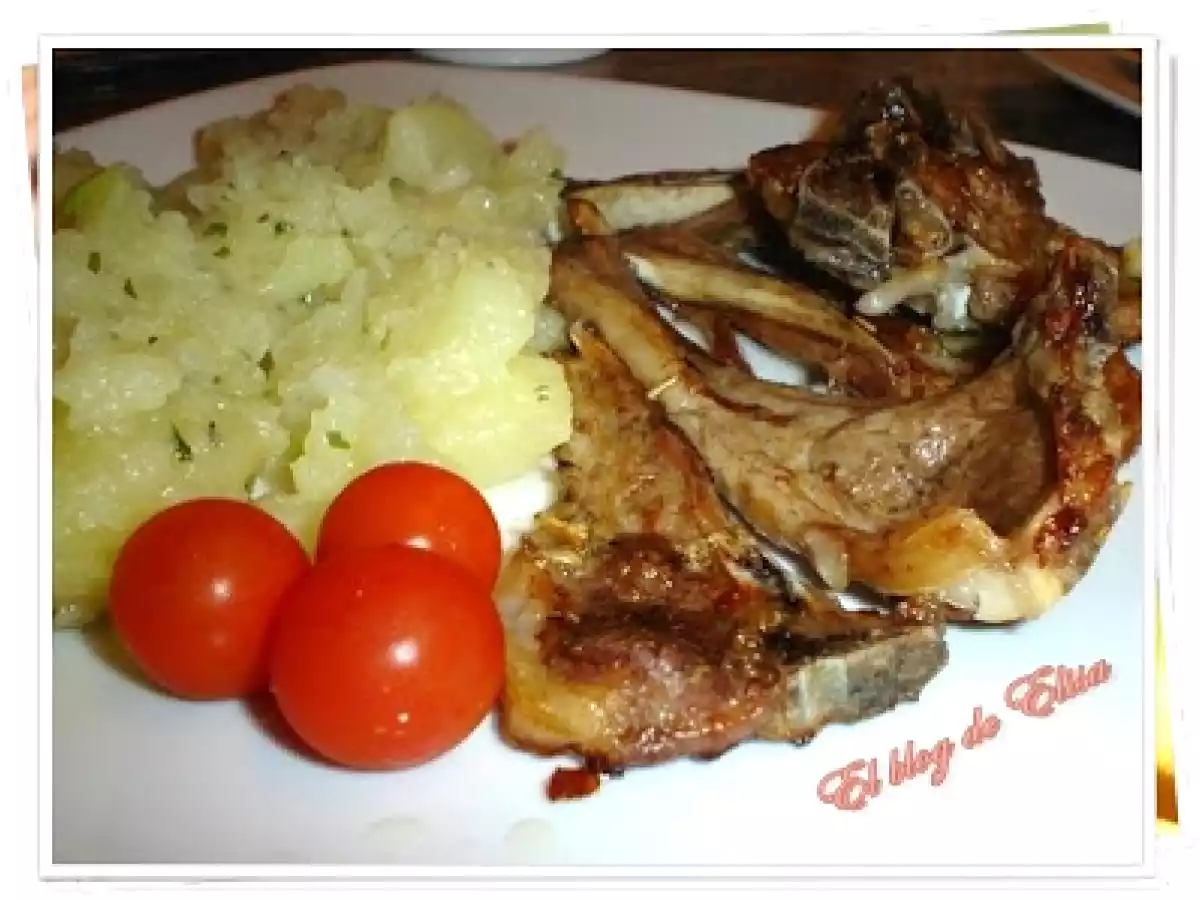 Costillas de cordero con especias