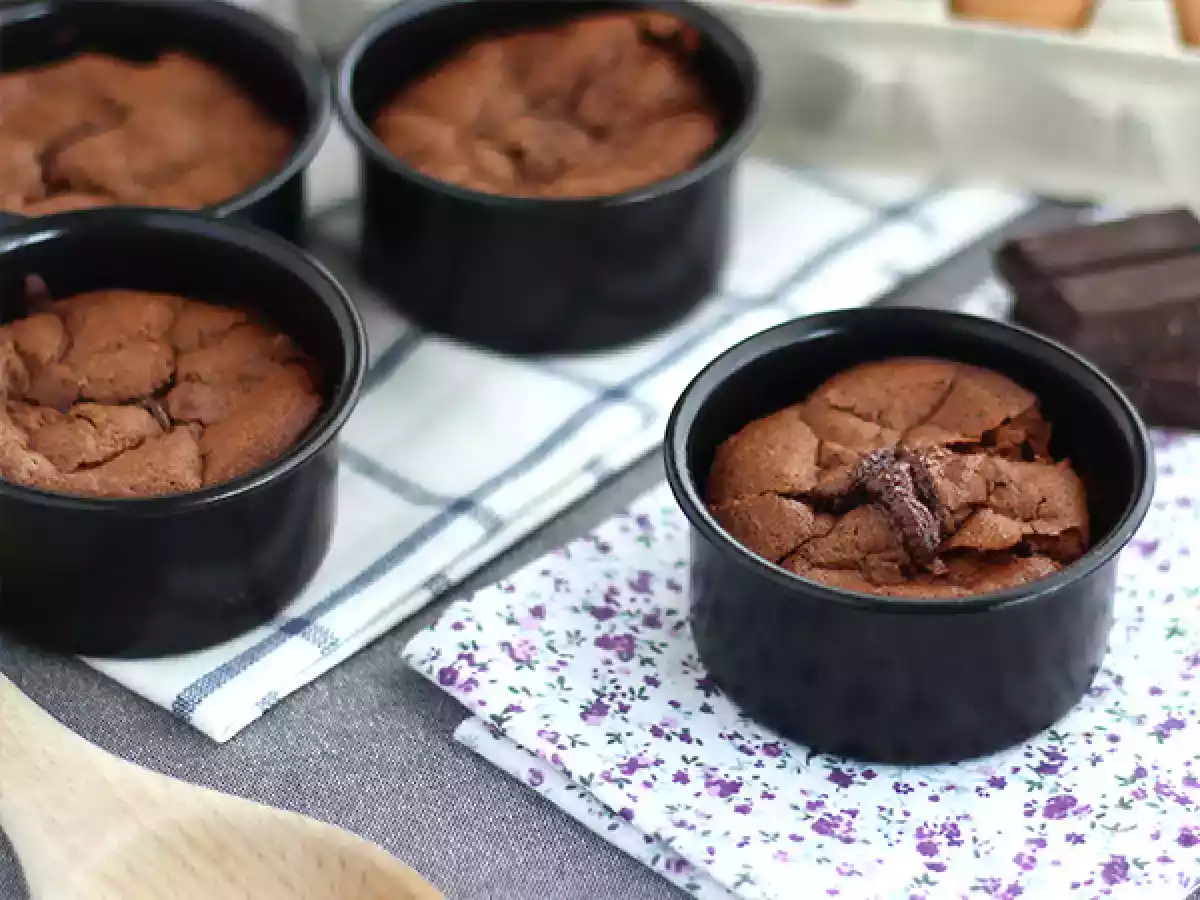 Coulant de chocolate cremoso sin gluten - foto 3