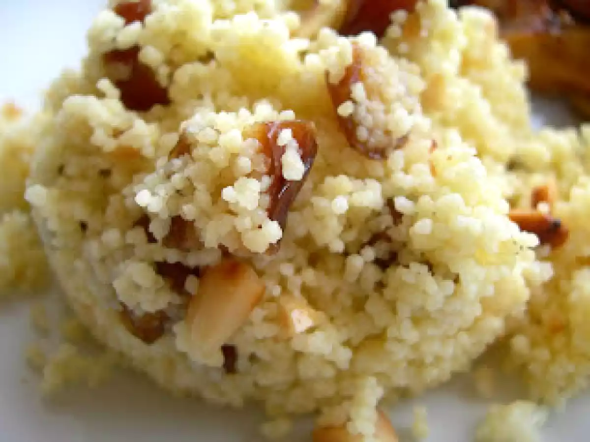 Cous cous con almendras y datiles. Paso a paso - foto 6