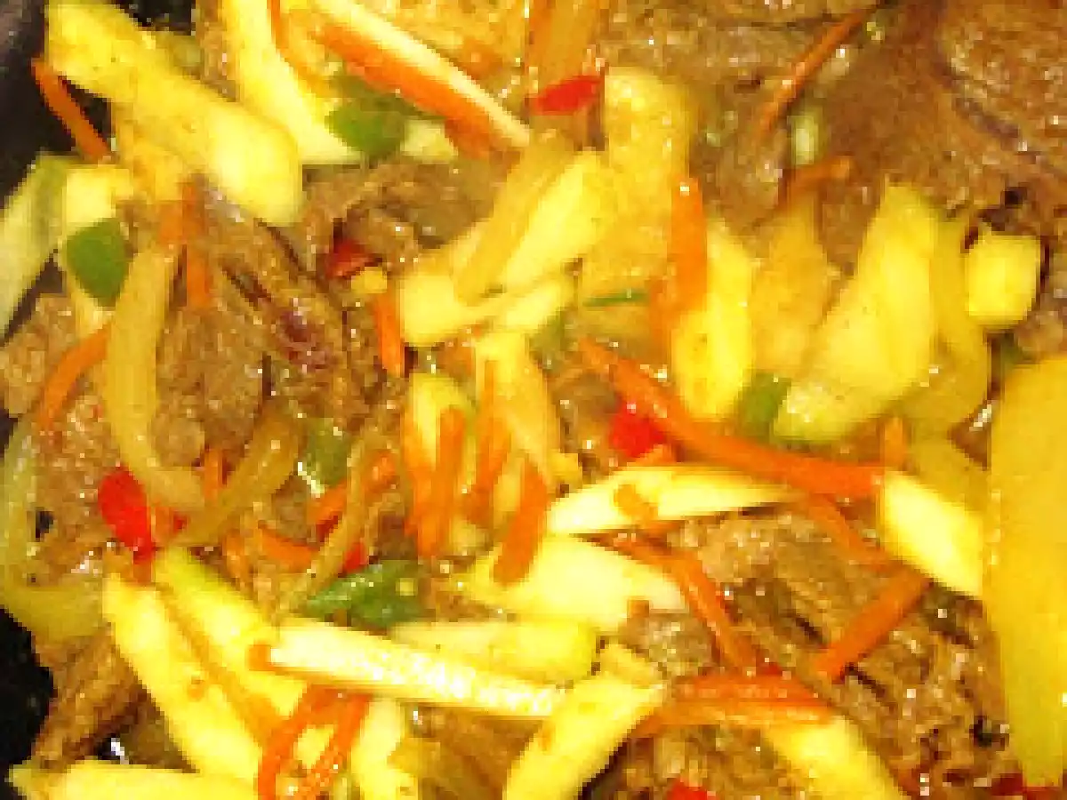 Cous Cous con Carne en Curcuma (Cuscus) - foto 2