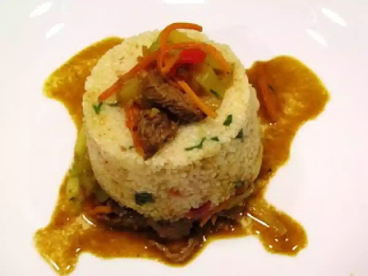 Cous Cous con Carne en Curcuma (Cuscus) - foto 4