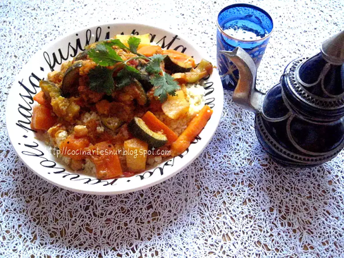 Cous cous de verduras picantes - foto 2