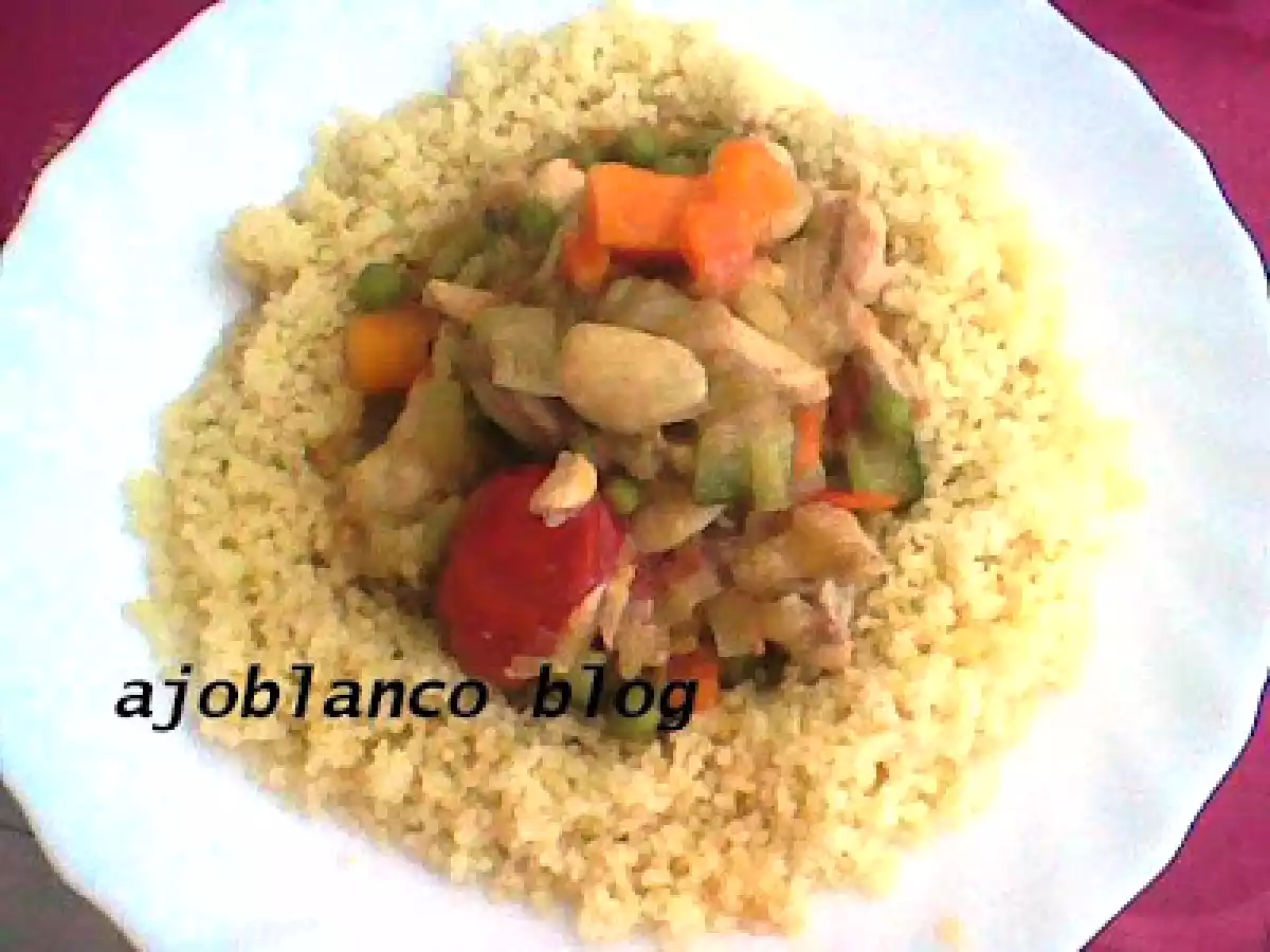 Cous Cous de verduras y pollo