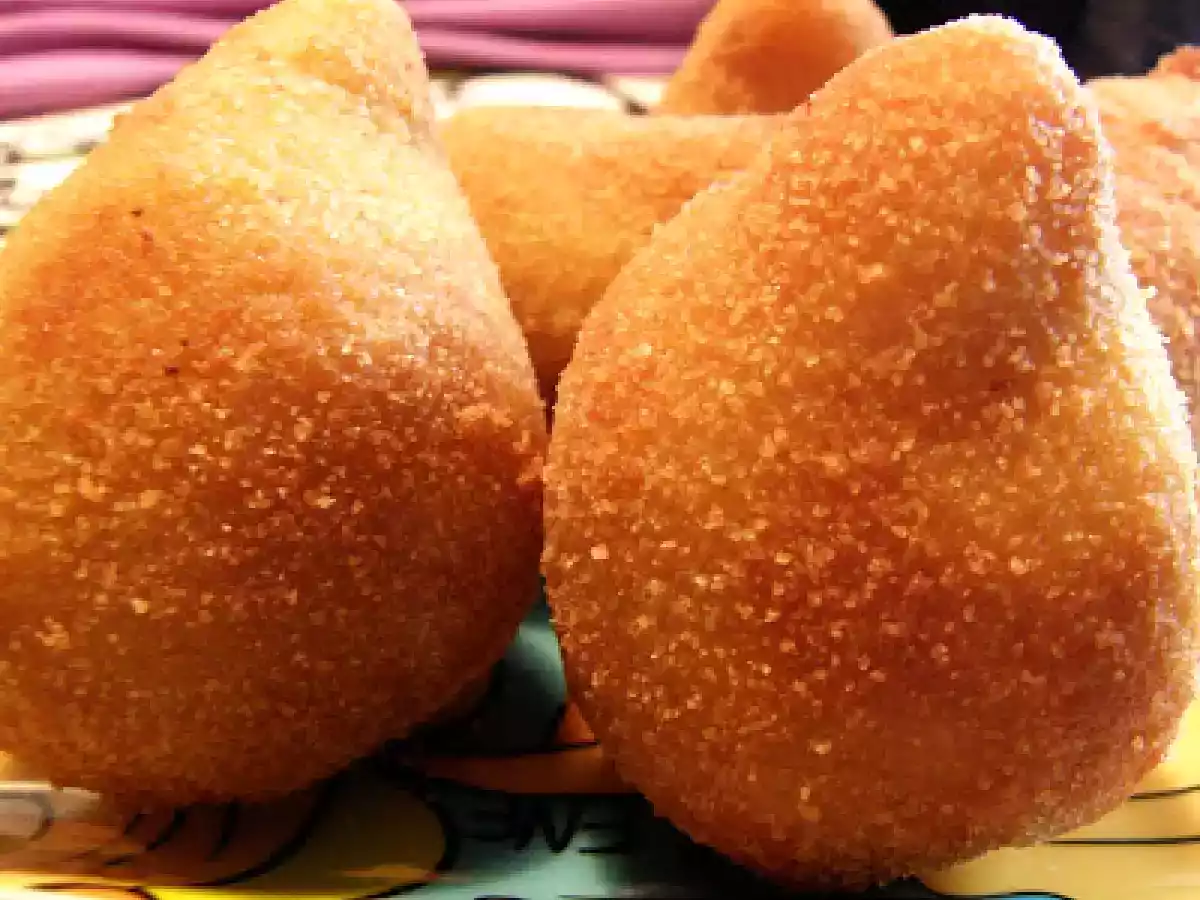 Coxinhas de pollo y queso