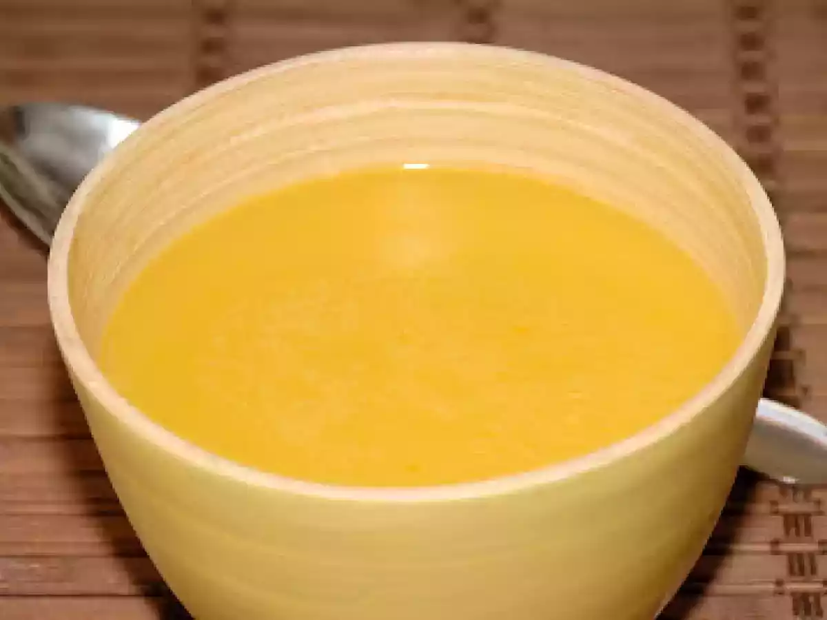 Crema calabacín, papa y zanahoria