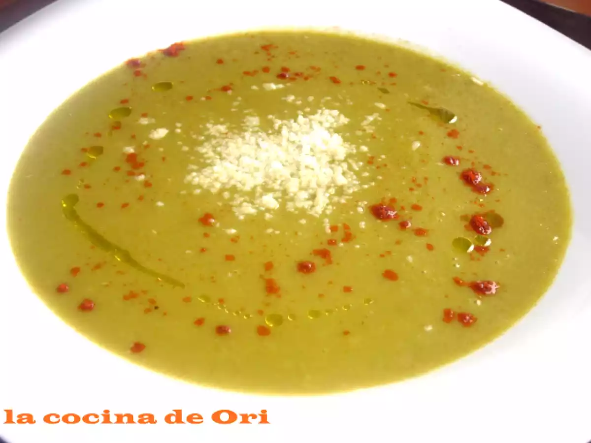 Crema de acelgas