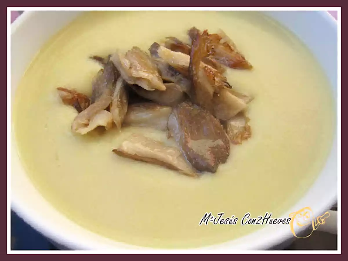 CREMA DE ALCACHOFAS CON SETAS - foto 2