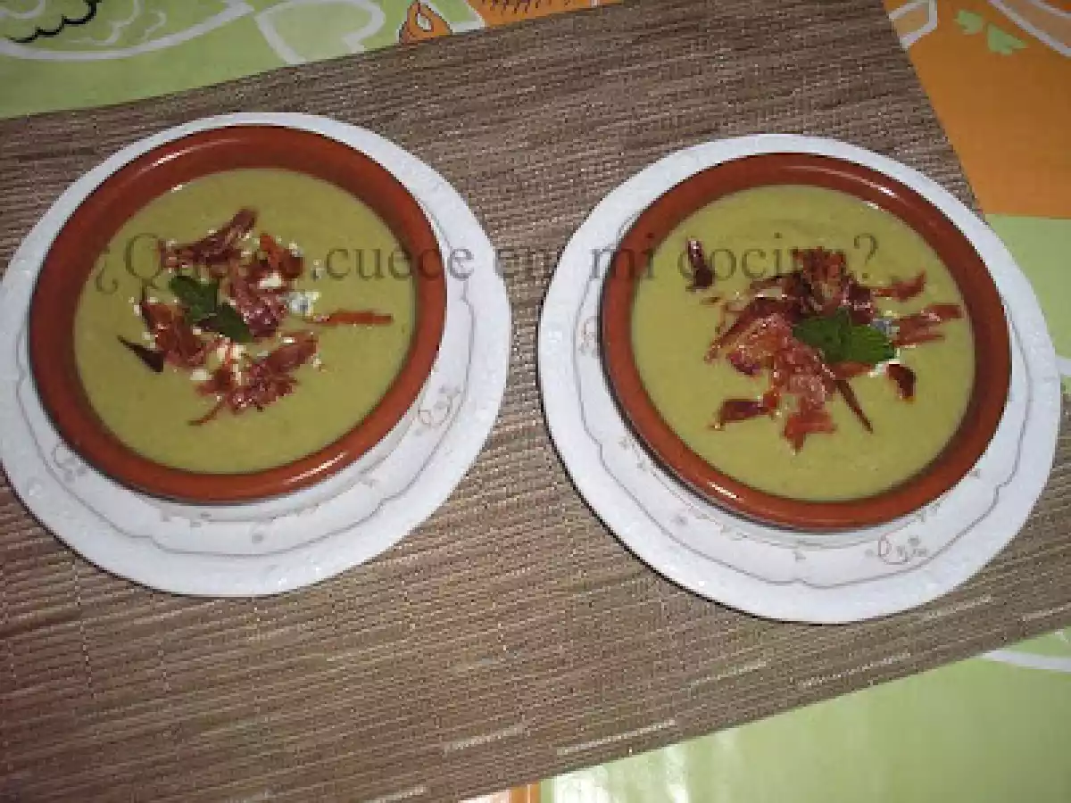 CREMA DE BRÓCOLI AL QUESO AZÚL - foto 2