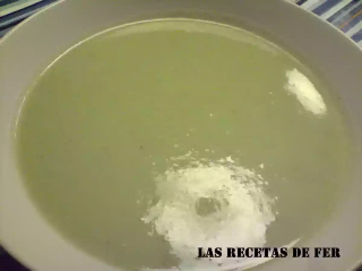 CREMA DE BRÓCOLI Y PUERRO