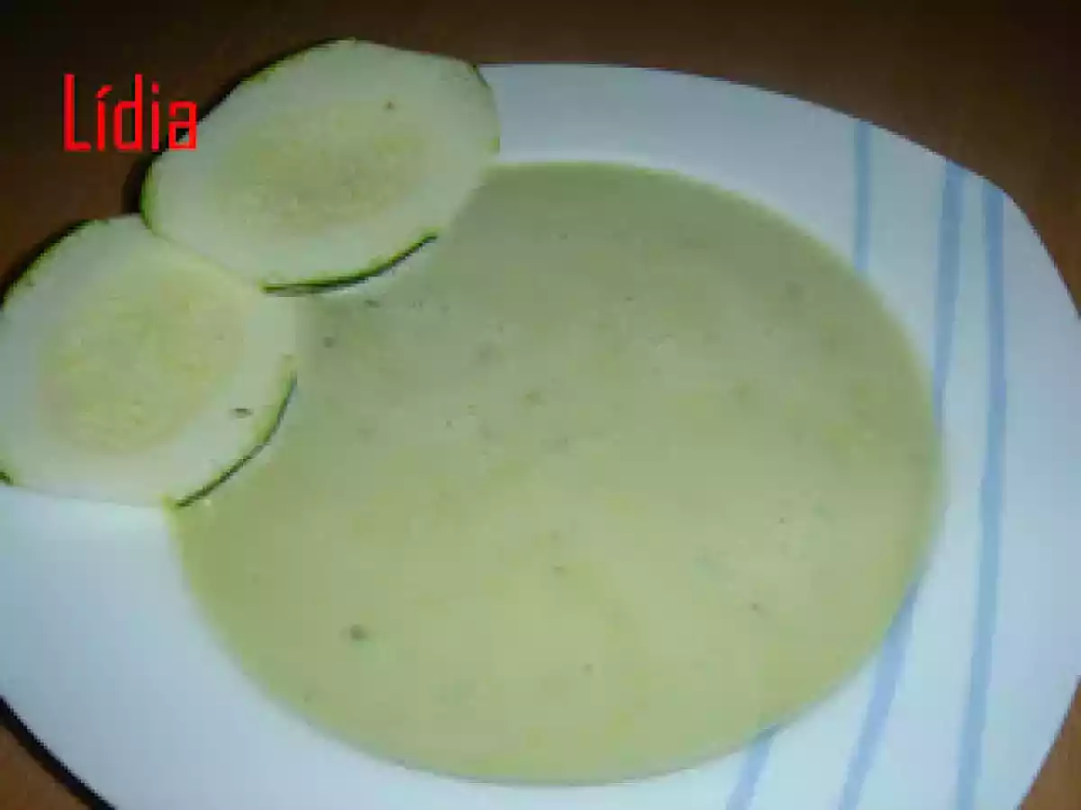 CREMA DE CALABACÍN AL ROQUEFORT