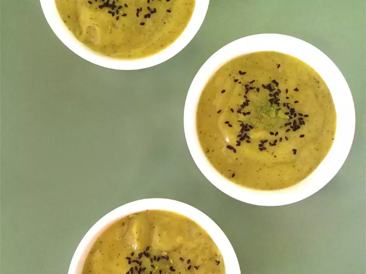 Crema de calabacín {baja en calorías} - foto 2