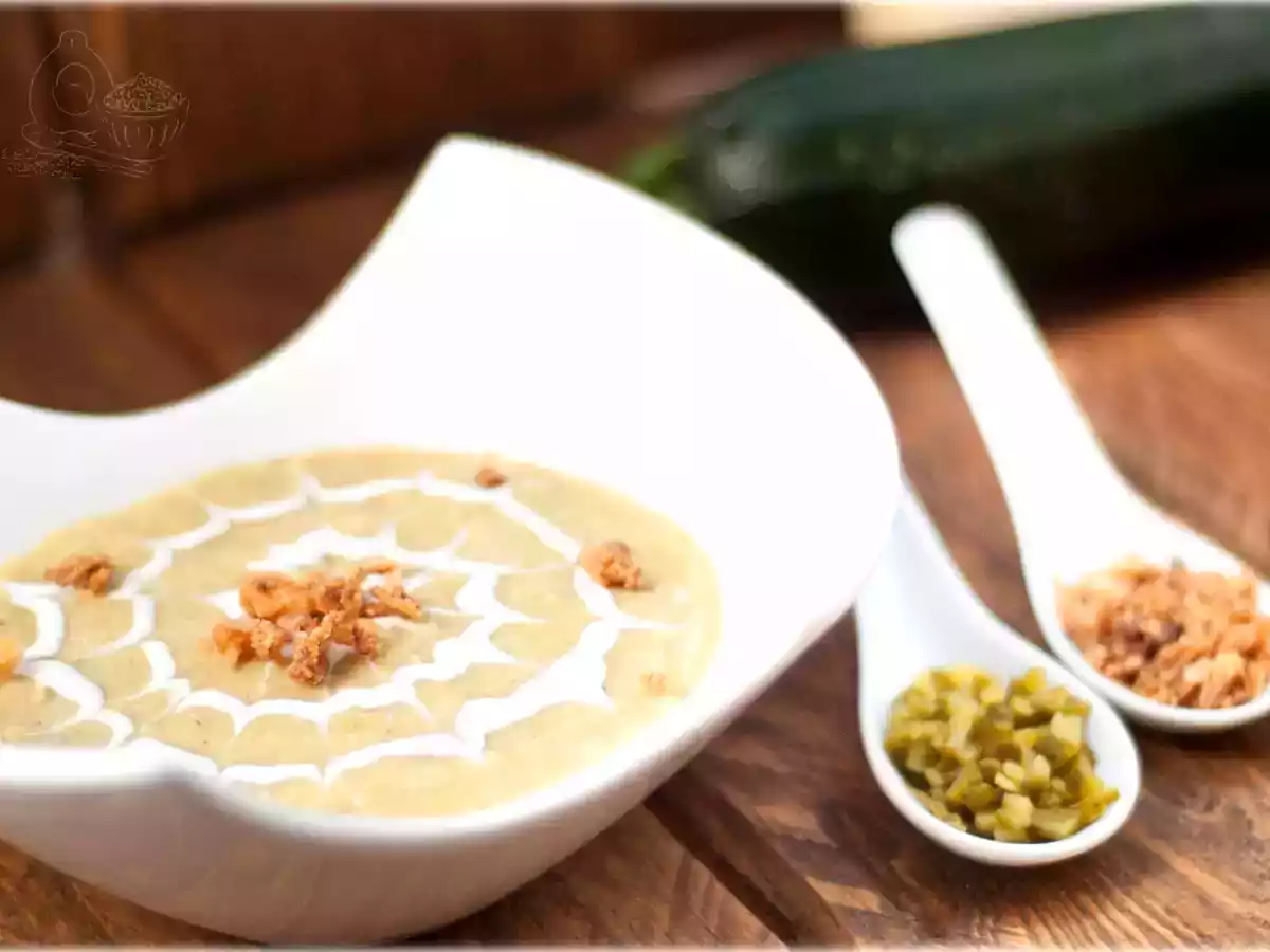 Crema de calabacín deliciosa