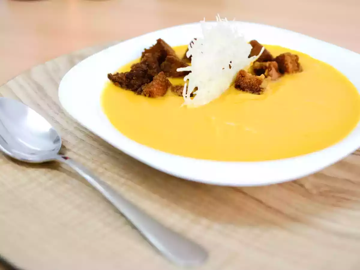 Crema de calabacín y zanahorias - foto 2