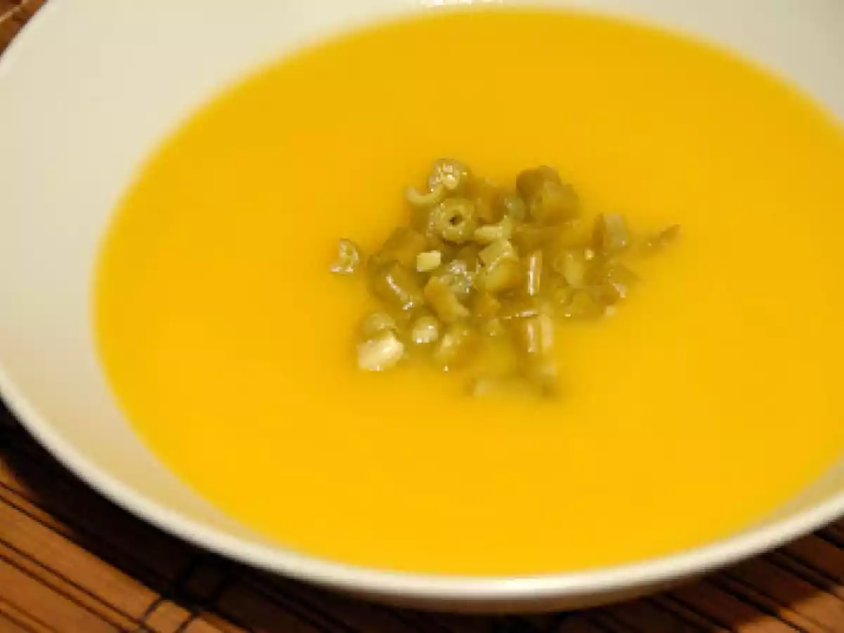 Crema de calabaza ligera