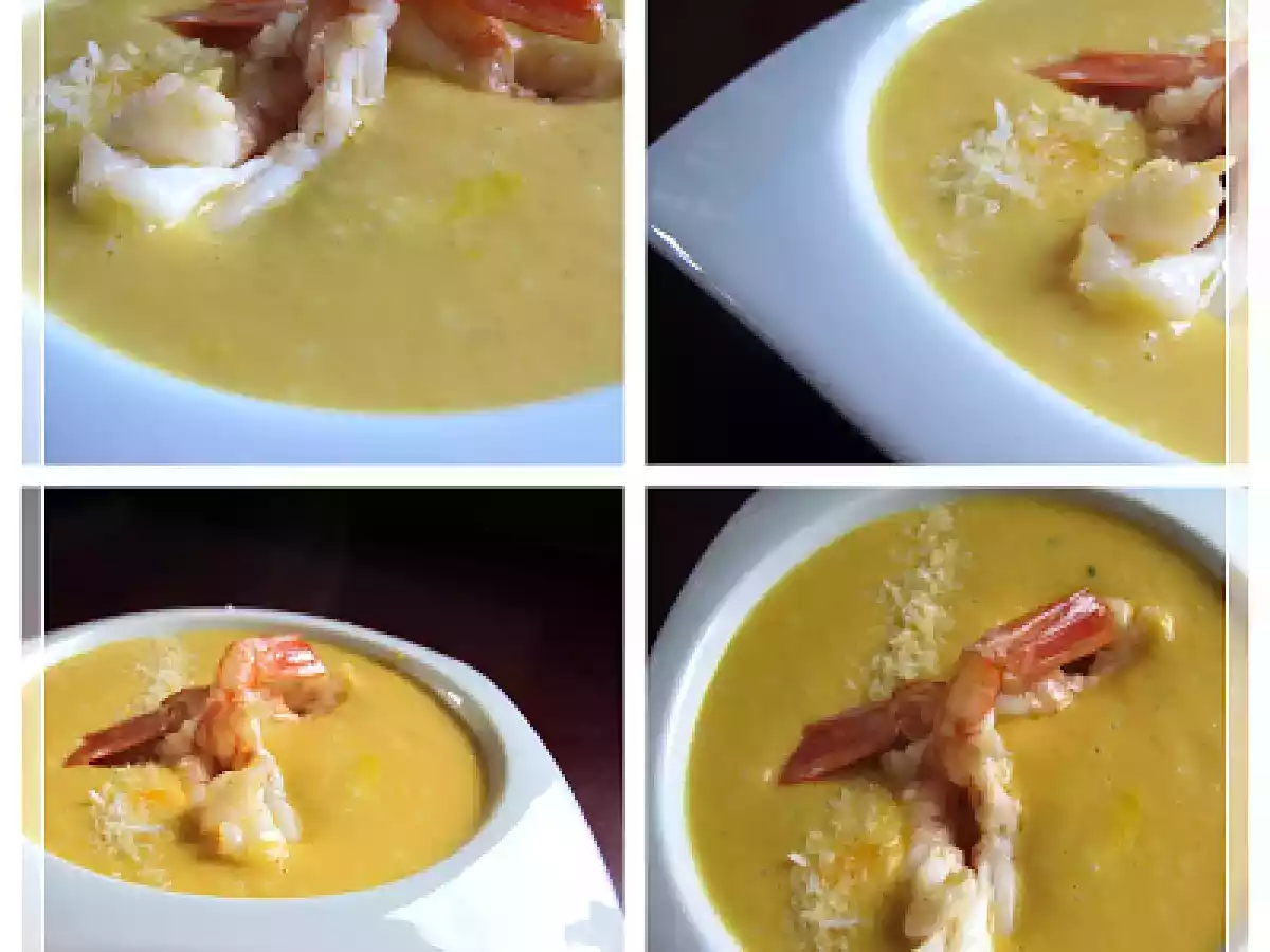 CREMA DE CALABAZA Y COCO - foto 2