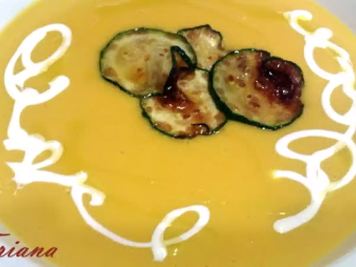 Crema de calabaza y queso manchego - foto 2