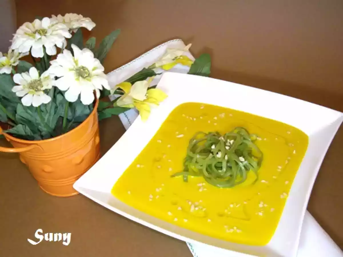 CREMA DE CALABAZA Y ZANAHORIA y PREMIOS