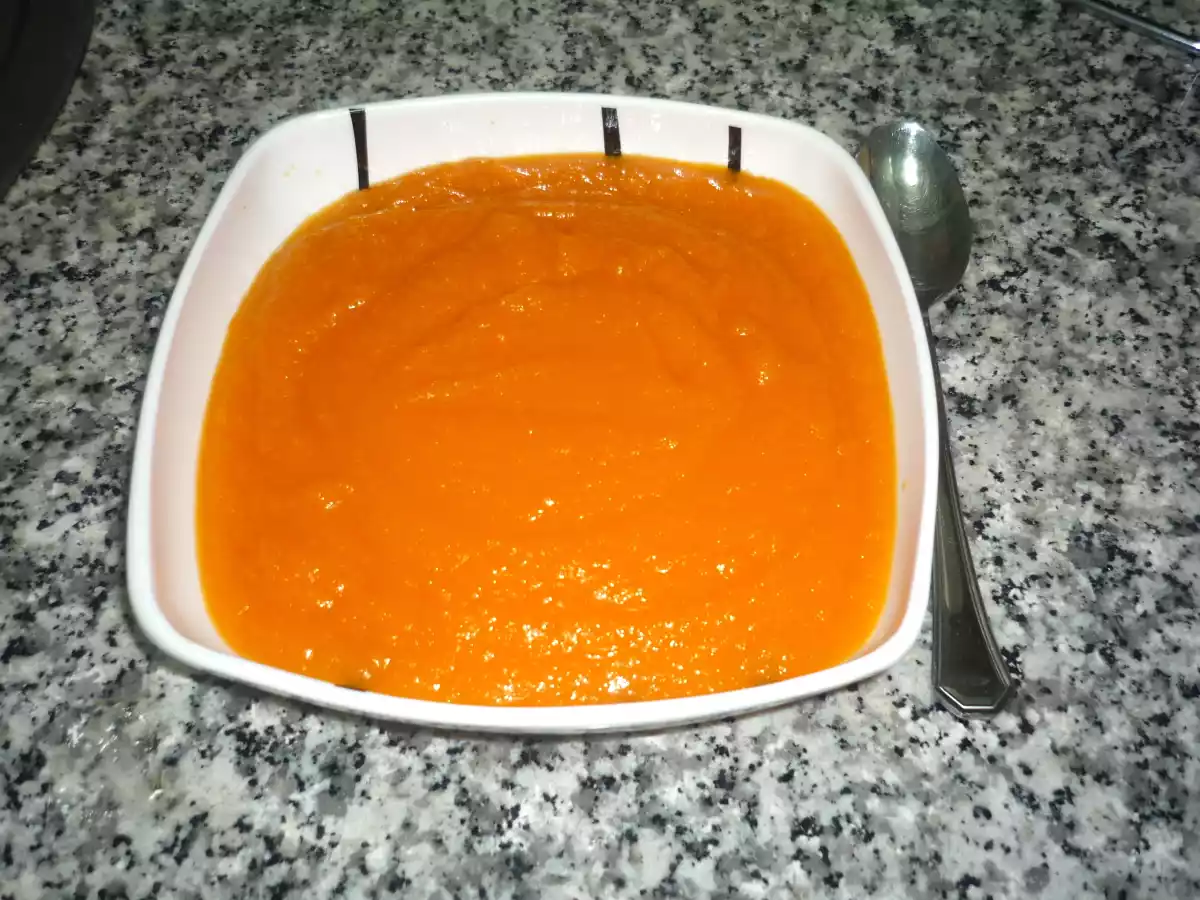 Crema de Calabaza y Zanahorias