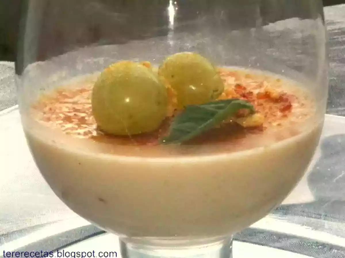 Crema de chirimoya fácil