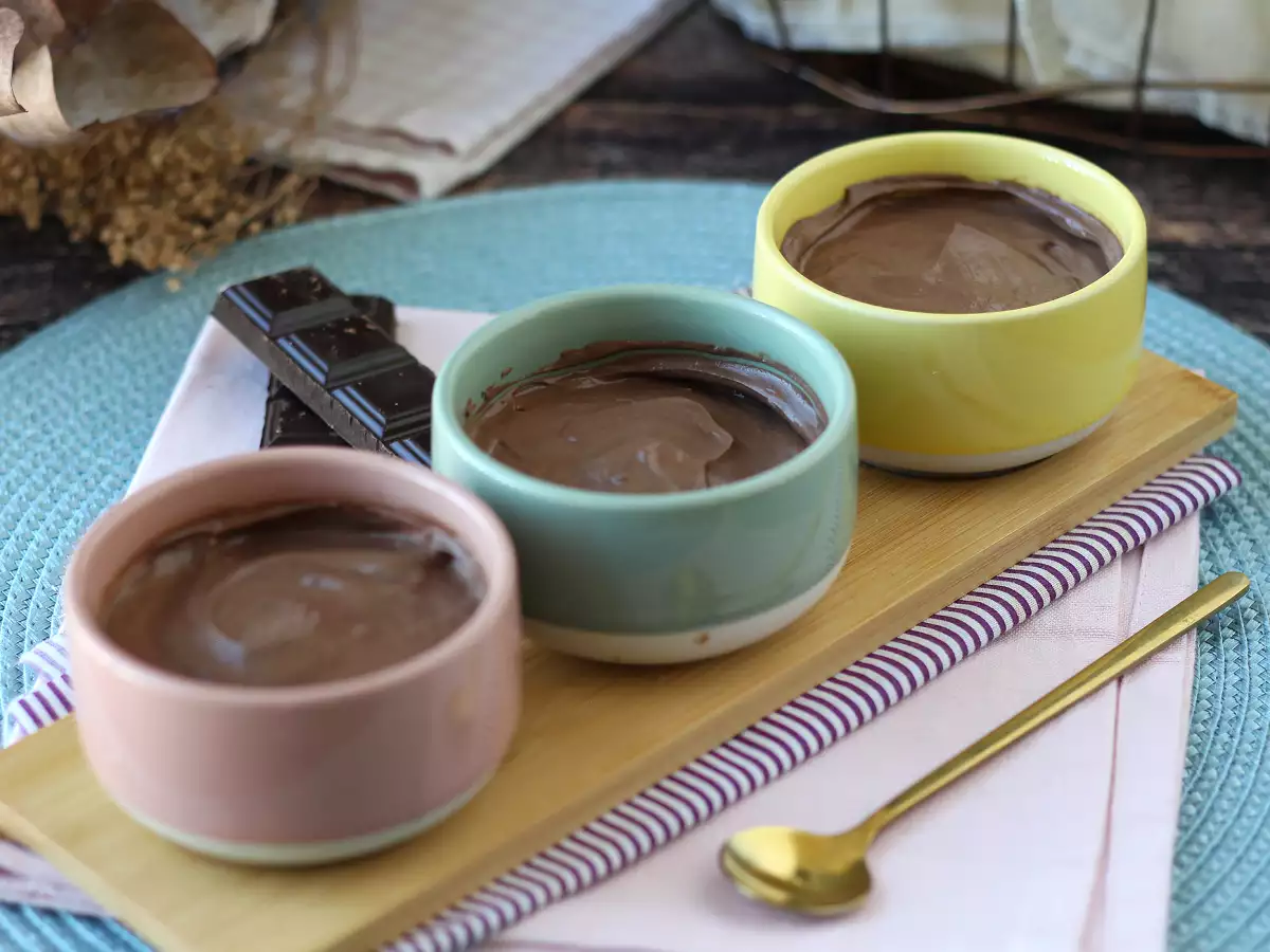 Crema de chocolate y tofu sedoso: un postre fácil con solo 2 ingredientes