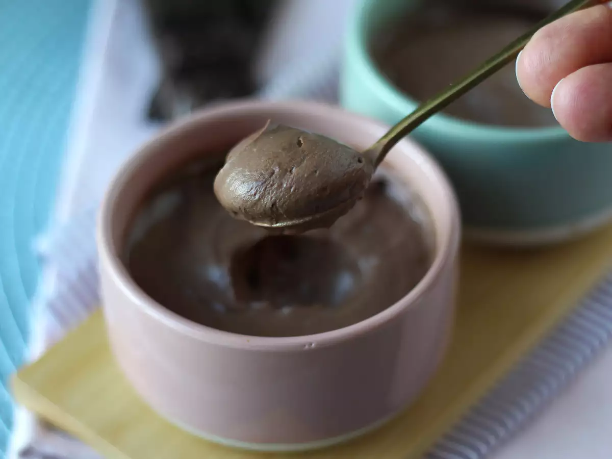 Crema de chocolate y tofu sedoso: un postre fácil con solo 2 ingredientes - foto 4