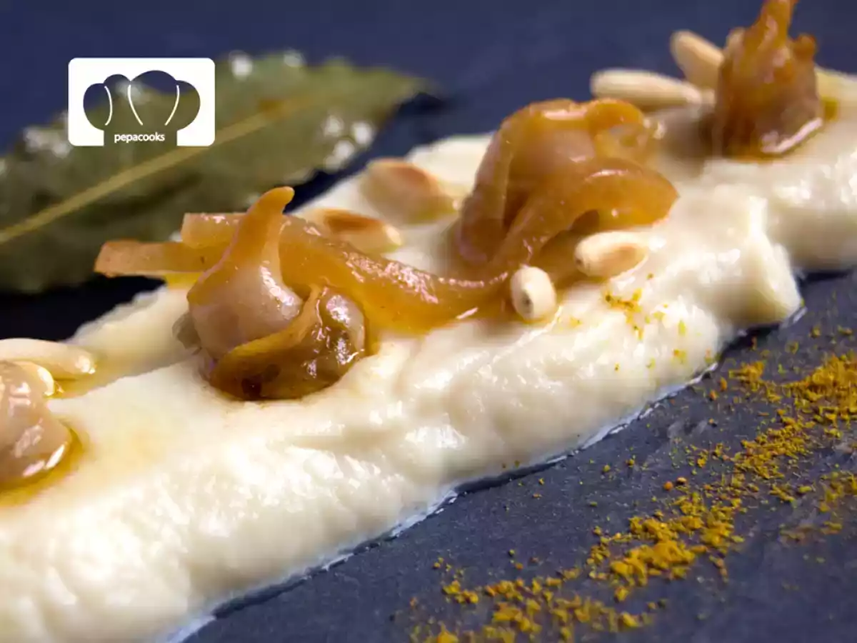 Crema de coliflor al curry