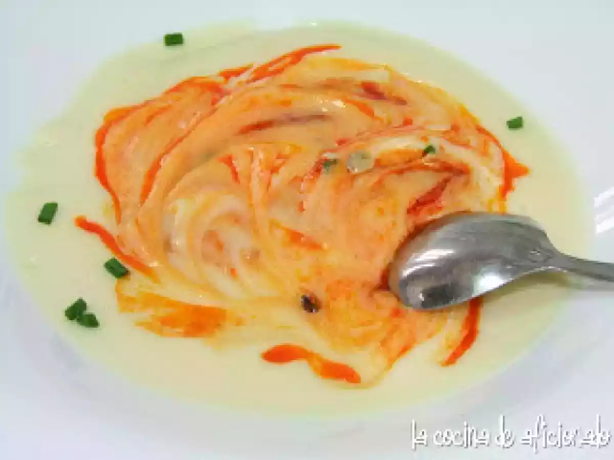 Crema de coliflor con sobrasada - foto 2