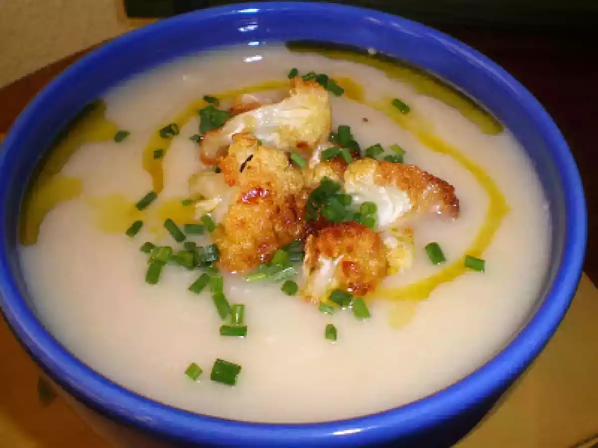 Crema de coliflor, sencilla y rápida