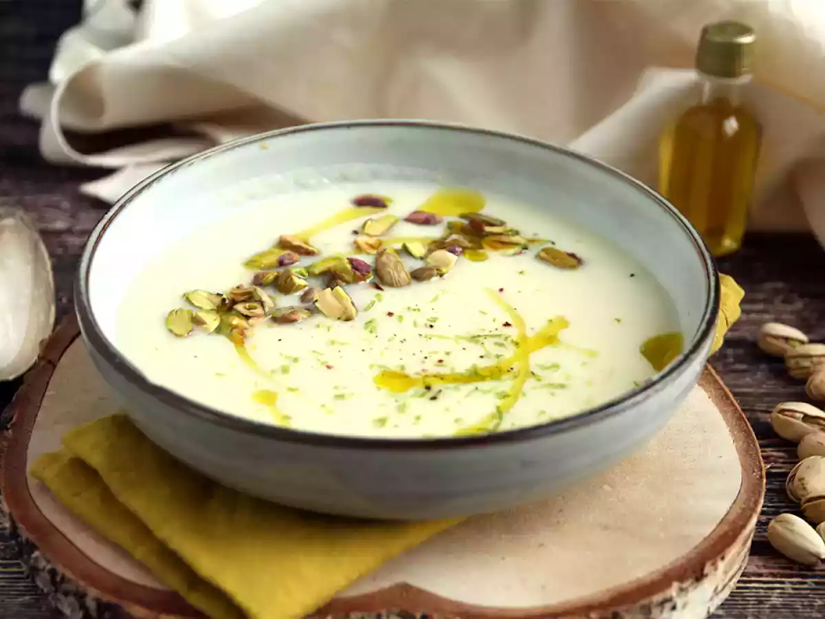 Crema de coliflor y pistacho - foto 3