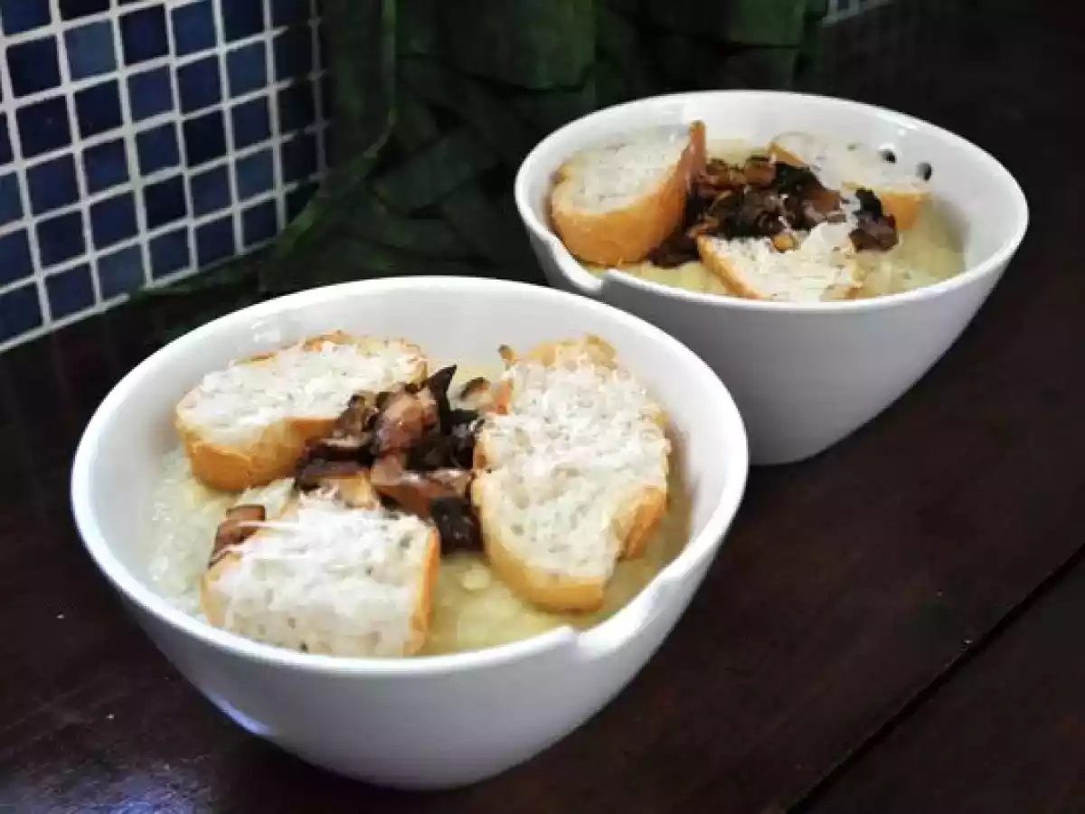 Crema de coliflor y puerro - foto 3