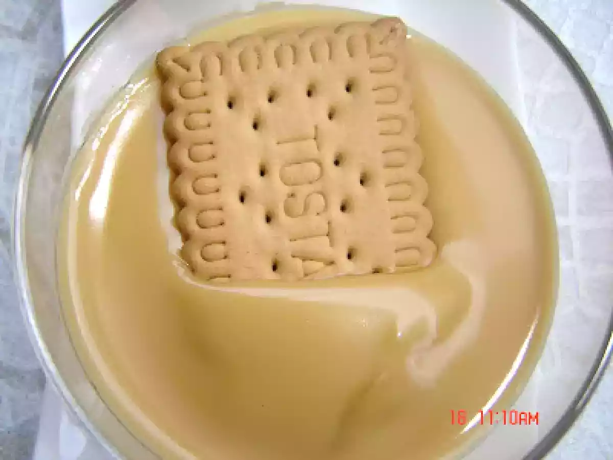 CREMA DE GALLETAS AL CARAMELO