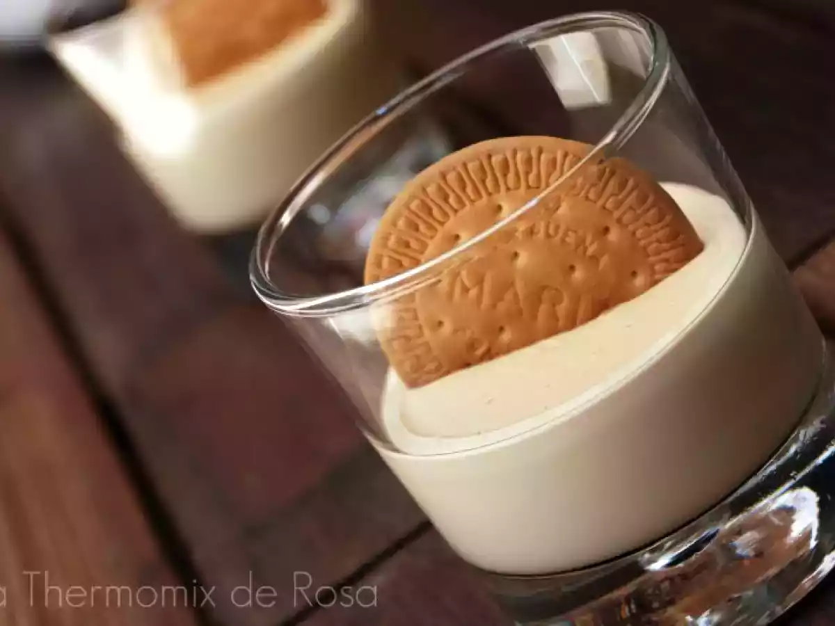 Crema de galletas maría y caramelo