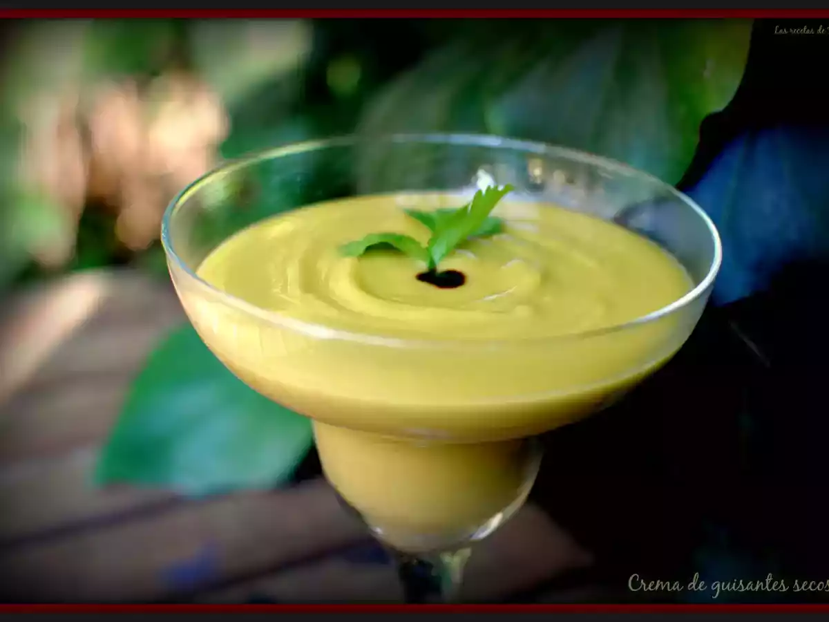 Crema de guisantes secos - foto 2