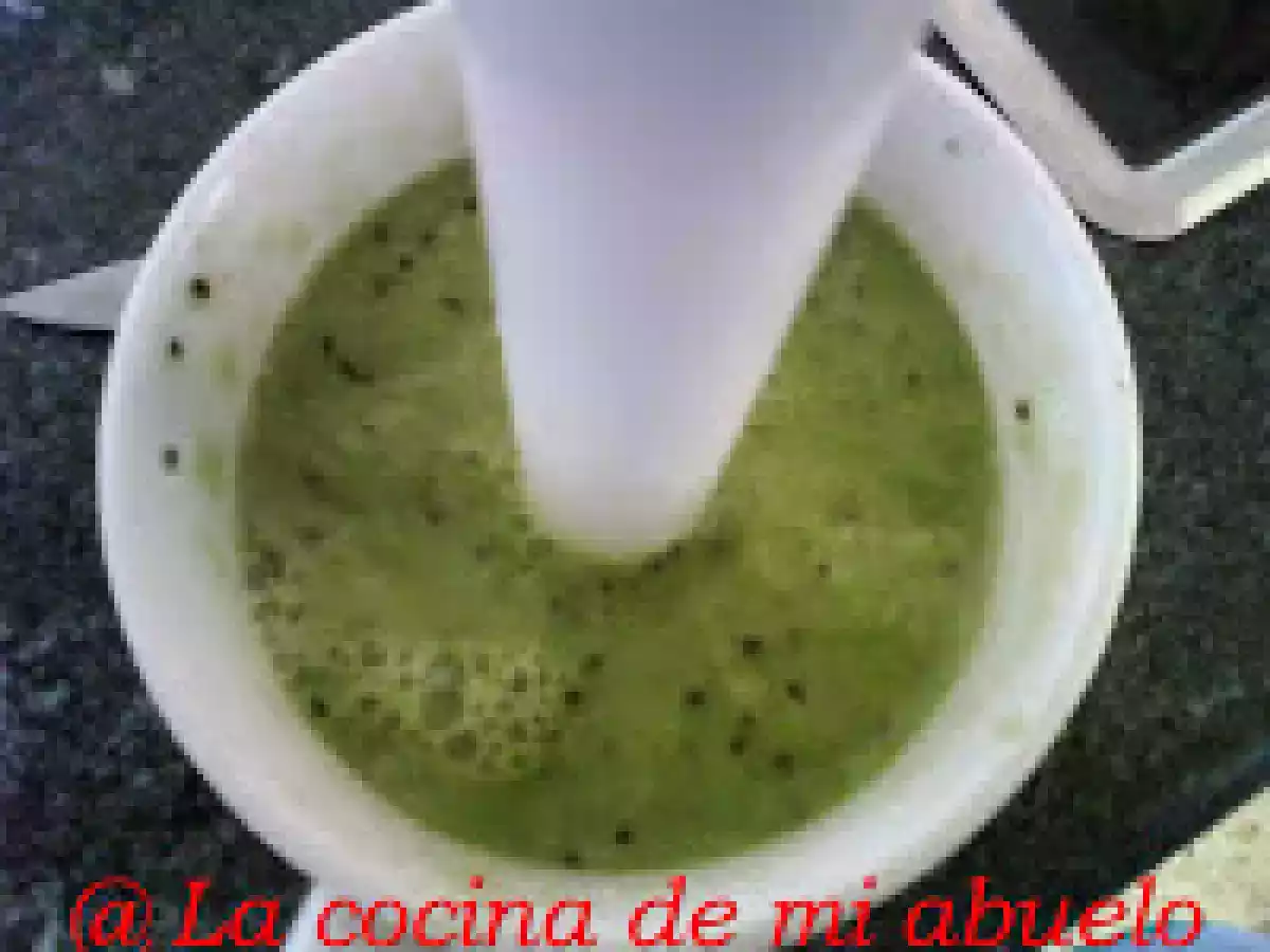 Crema de kiwi con queso mascarpone - foto 4