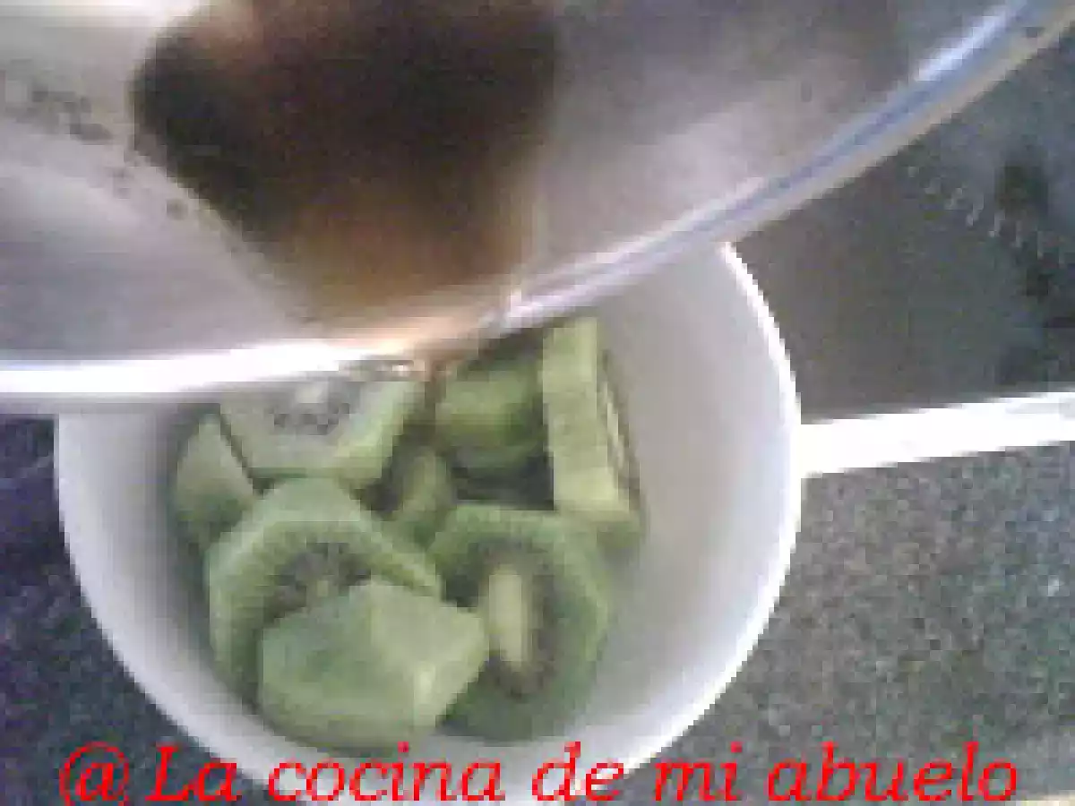 Crema de kiwi con queso mascarpone - foto 5