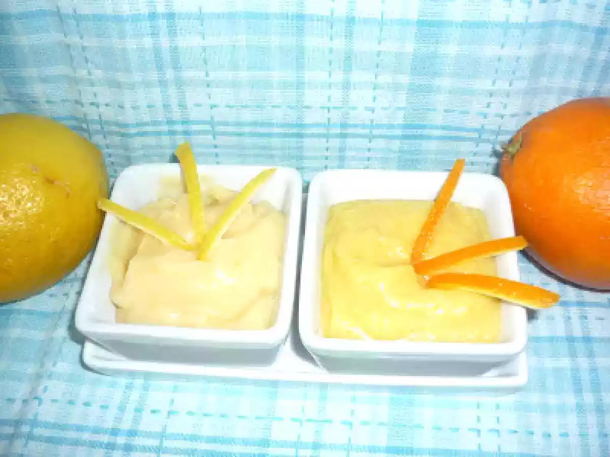 CREMA DE LIMON Y NARANJA ( LEMON Y ORANGE CURD) - foto 2