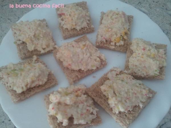 CREMA DE MAR (PARA APERITIVOS)