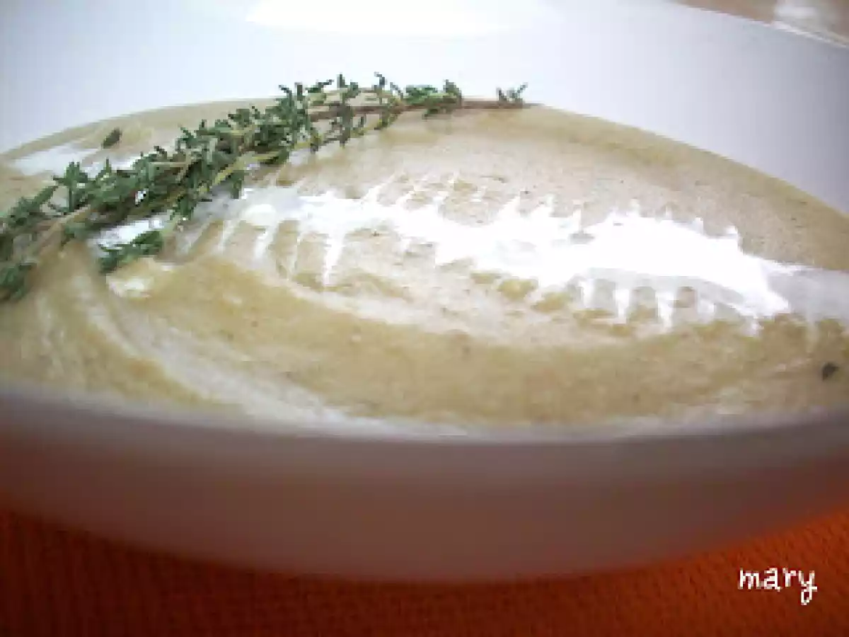 Crema de patatas belga