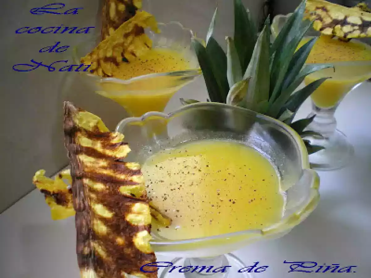 CREMA DE PIÑA. - foto 3