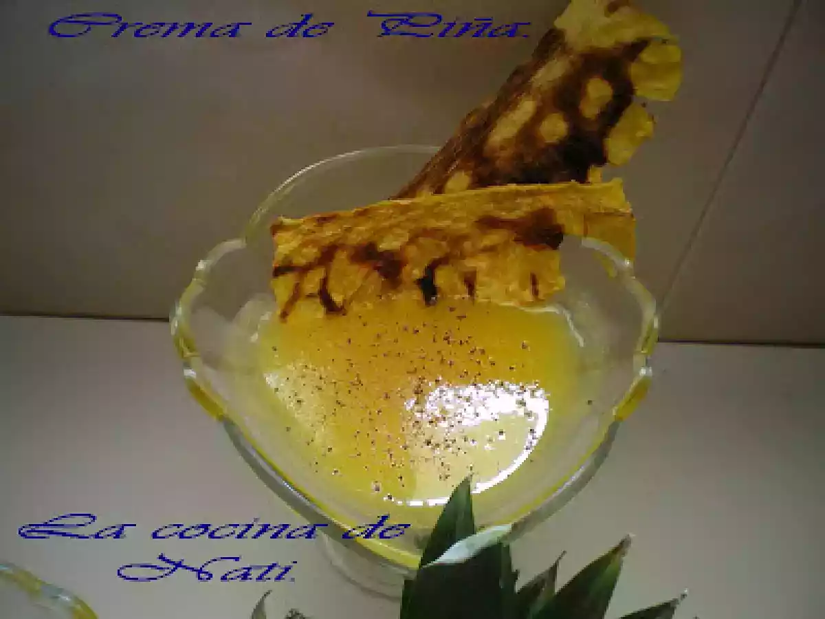 CREMA DE PIÑA. - foto 4