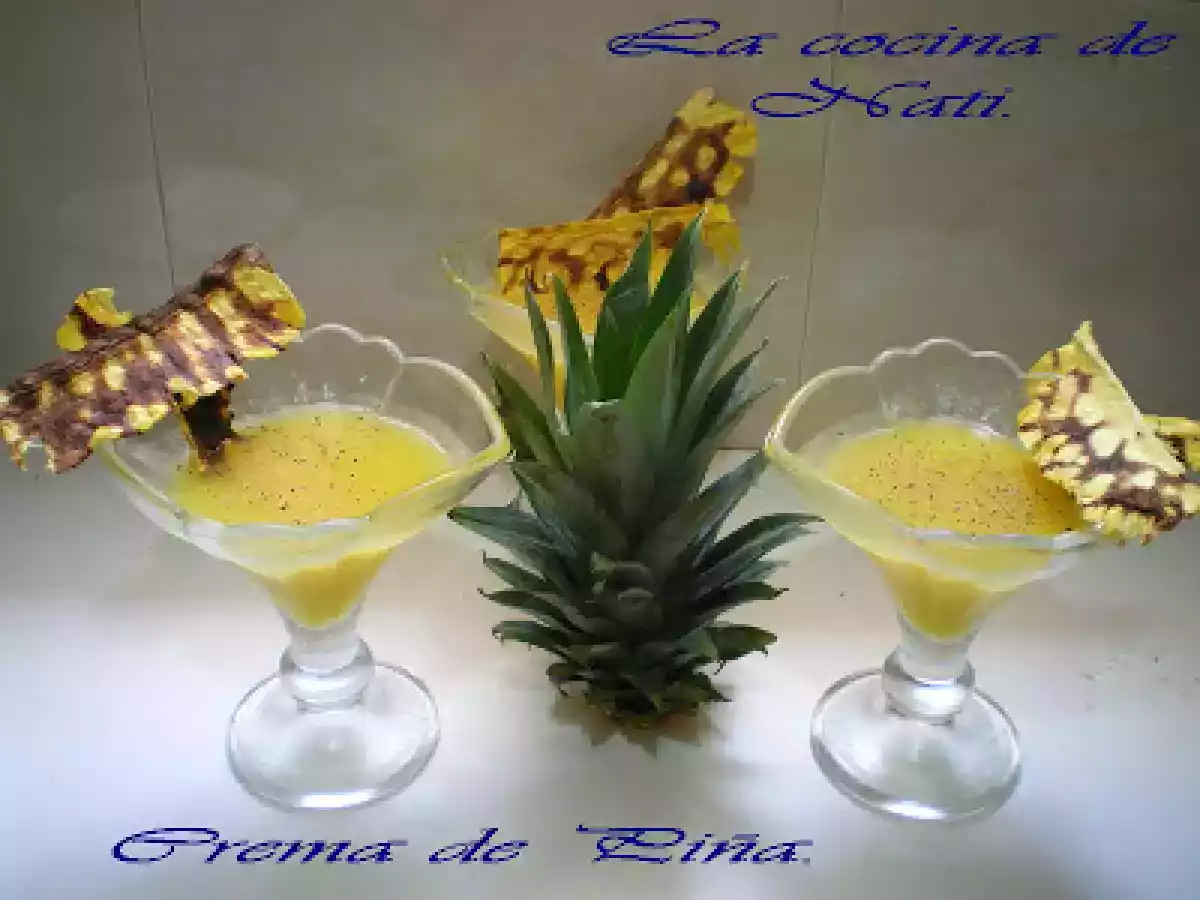 CREMA DE PIÑA. - foto 5