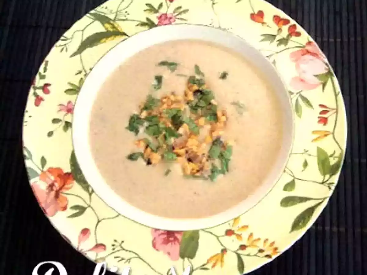 Crema de puerros con mejillones - foto 2