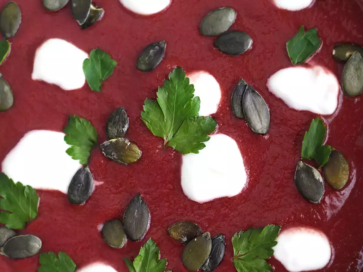 Crema de remolacha, fácil - foto 4