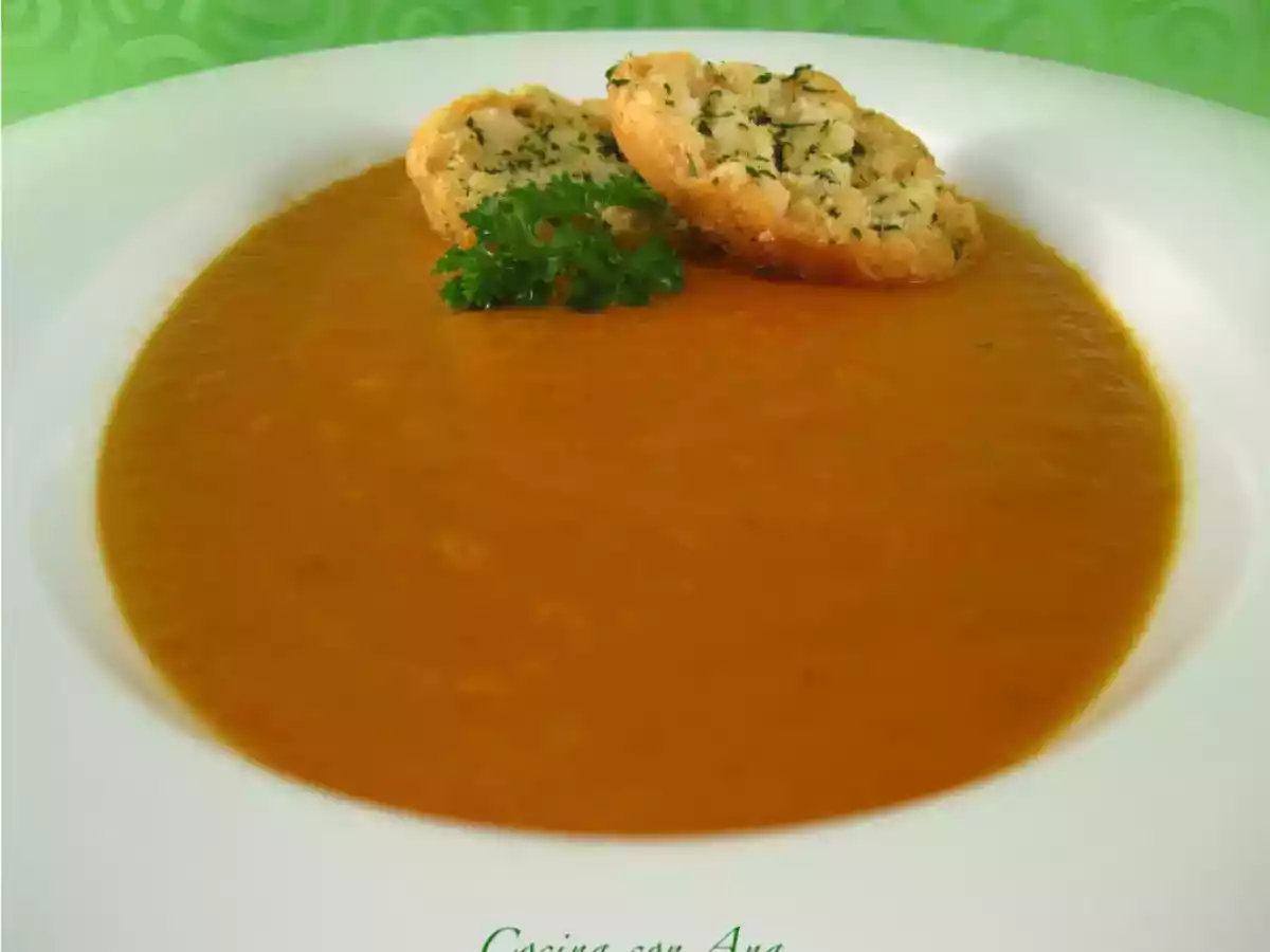 CREMA DE VERDURAS ASADAS