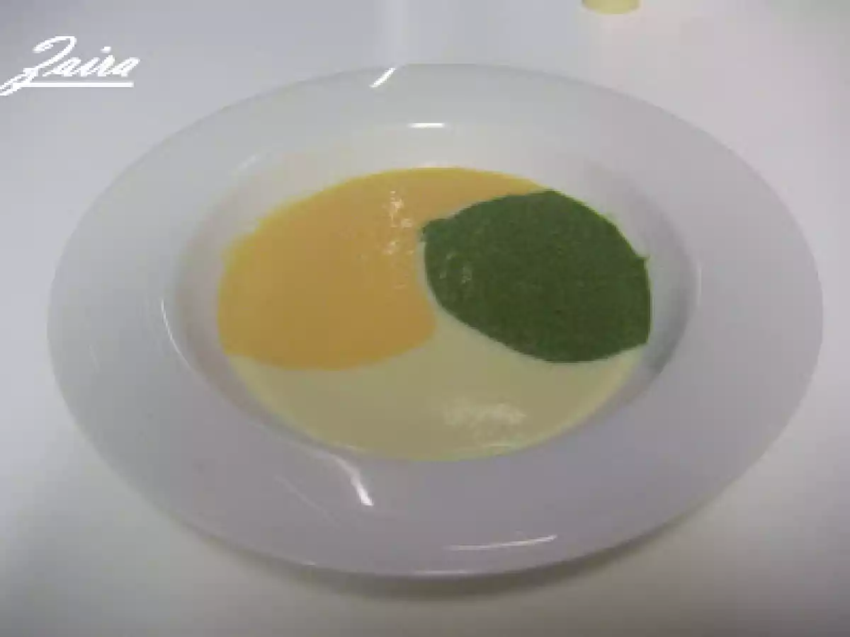 Crema de verduras de tres colores - foto 2