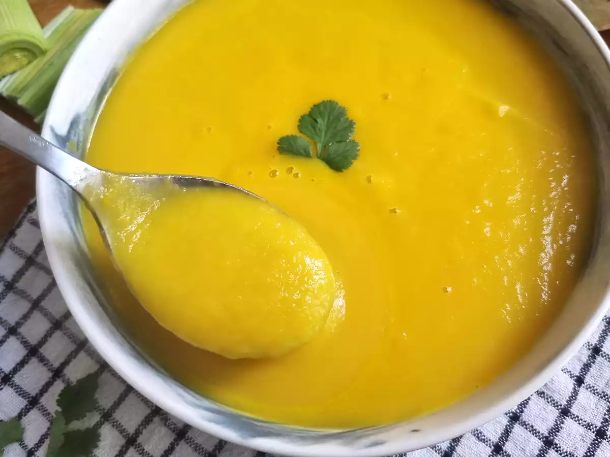 Crema de verduras súper suave con Thermomix - foto 4