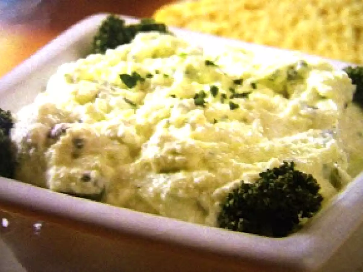 Crema de yogurt y ricotta